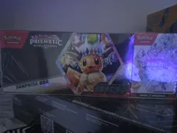 Pokemon TCG Scarlet and Violet Prismatic Evolutions Surprise Box Factory Sealed - Image 1