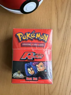 Pokemon Team Rocket Vintage Deck Box Factory Sealed - Image 3