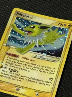 Pokemon Jolteon Star 101/108 EX Power Keepers Holo Rare 70 HP Basic Fukuda - Image 2