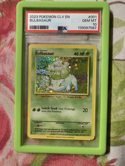 Pokemon TCG Bulbasaur 2023 Collection Edition PSA 10 Gem Mint - Image 1