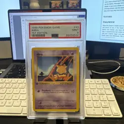 Pokemon PSA 9 1st Edition Abra 043/102 Base Set (Shadowless) - Image 2