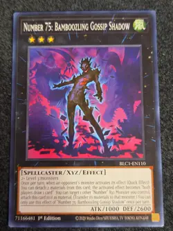 Number 75: Bamboozling Gossip Shadow - BLC1-EN110 - Common - VLP - Image 1