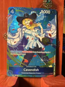 One Piece CCG Cavendish Alternative Art OP10-045 Royal Blood - Image 1