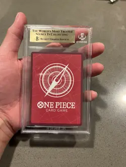 2025 One Piece Promo Dodgers Attendance Giveaway Monkey D. Luffy BGS 10 PRISTINE - Image 2