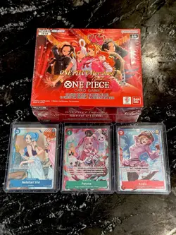 ONE PIECE Heroines Booster Box EB-03 SEALED w/ Vivi, Perona + Koala Dash Pack - Image 1