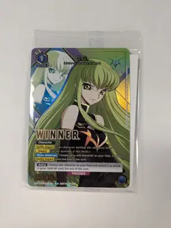 C.C. Alternate Art Winner Foil - UEPR /CGH-2-004 NM - Union Arena Sealed - Image 1