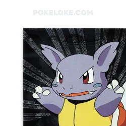 Wartortle #08 - Holo Foil - Black Logo - 1999 Topps Pokemon Card - Image 4