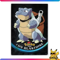 Blastoise #09 - Holo Foil - 1st Print - 1999 Topps Pokemon Card - Image 1