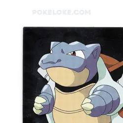 Blastoise #09 - Holo Foil - 1st Print - 1999 Topps Pokemon Card - Image 4