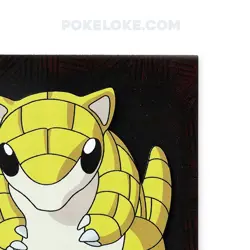 Sandshrew #27 - Holo Foil - 1st Print - 1999 Topps Pokemon Card - Image 5