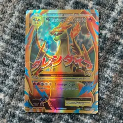 M Charizard EX 101/108 Mega Full Art Holo Ultra Rare XY Card 220 HP - Image 1