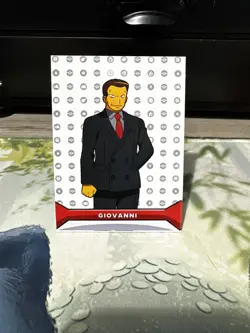 2025 Pokemon Kanto Full House - Circles Holo Giovanni Character Card - P7 - Image 1