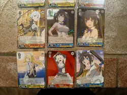 Weiss Schwarz Is it Wrong Card Lot ×9 All Foils RR ((ONLY FOR CCGEMSTONES777) - Image 3