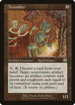 Toymaker Mercadian Masques MTG NM - Image 1