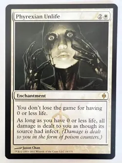 Phyrexian Unlife - MTG New Phyrexia - NM - Image 1