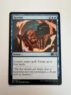 Rewind - MTG Core Set 2021 - NM - Image 1