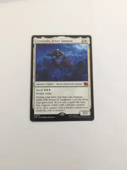 Leonardo, Sewer Samurai Teenage Mutant Ninja Turtles Regular NM MTG - Image 1