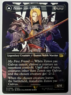 Zenos yae Galvus - MTG Final Fantasy - Borderless Mythic - 0384 NM - Image 1