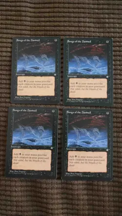 Magic: the Gathering / MtG Songs of the Damned x4 Ice Age - Image 1