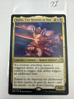 Isshin, Two Heavens as One R Kamigawa: Neon Dynasty 224 NM - Image 2