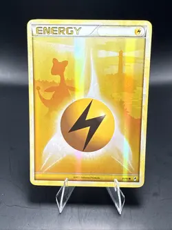 Pokemon TCG Card English Call of Legends Lightning Energy Reverse Holo 91/95 - Image 3