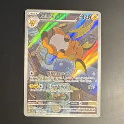 Pokemon TCG Raichu 211/193 Sv02: Paldea Evolved Illustration Rare Holo 140 HP - Image 1