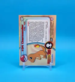 Pokemon Card - Charmander #04 - Topps Series 1 - Black Logo - Image 4
