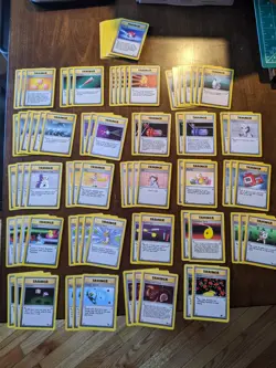 Lot of 90 Vintage Trainer Pokemon Cards - Image 1