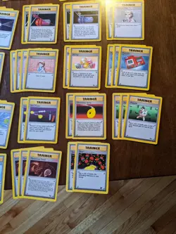Lot of 90 Vintage Trainer Pokemon Cards - Image 5