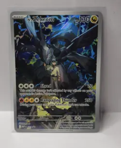 N’s Zekrom MEP 031 Ascended Heroes Promo NM- Black Star Pokemon - Image 1