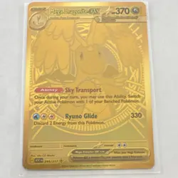 Pokemon Mega Dragonite EX Full Art Foil 370 HP ASC 295/217 Card - Image 3