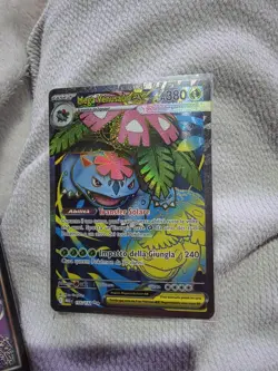 Pokemon Mega Venusaur ex 155/132 FULL ART ita MEGAEVOLUZIONE PACK FRESH - Image 1