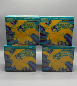 4x Pokemon TCG Ascended Heroes Elite Trainer Box ETB Brand New Sealed In Hand - Image 1
