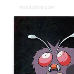 Venonat #48 - Holo Foil - 1st Print - 1999 Topps Pokemon Card - Image 4