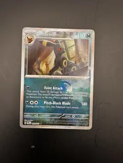 Pokemon TCG Umbreon 059/131 Sv: Prismatic Evolutions Master Ball Rare Holo - Image 1