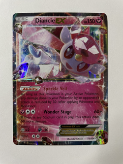 Pokemon TCG Diancie EX Ultra Rare 72/124, Fates Collide (NM-MT) - Image 1