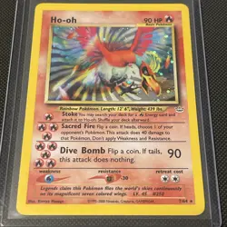 Ho-oh Holo 1st Edition | Pokemon Neo Revelation | 1995-2000 7/64 | English - Image 1