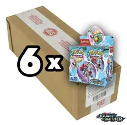 Pokemon TCG Journey Together Booster Box Sealed Case of 6 Boxes English Sealed - Image 1