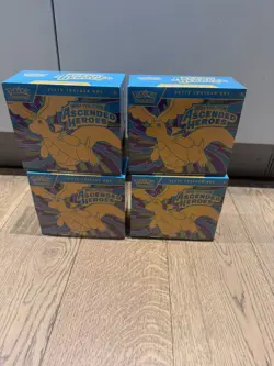 Pokemon TCG X4 Mega Evolution Ascended Heroes Elite Trainer Box ETB Brand New!! - Image 1