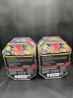Pokemon TCG Mega Charizard X and Y Tins Sealed 2026 - Set of 2 New/Sealed - Image 3