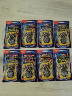 8 Pokemon Mega Evolution & Phantasmal Flames 2Pk Raikou Foil W/Coin (16Boosters) - Image 1