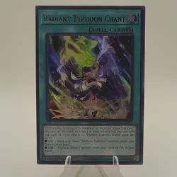 Radiant Typhoon Chant - DOOD-EN061 - 1st Edition - Ultra Rare - NM - Yugioh 🔥💯 - Image 1