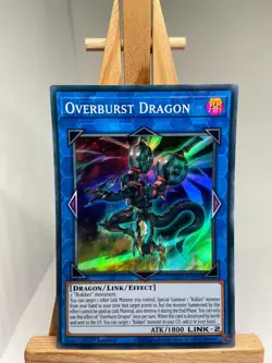 Overburst Dragon - Super Rare 1st Edition MP20-EN200 - NM - YuGiOh - Image 1