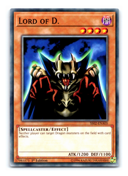 Lord Of D. - SS02-ENA05 - Common - 1st Edition Yugioh - Image 1
