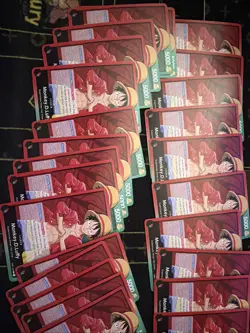 39 Pre-Errata Monkey.d.luffy Op01-003 Leader One Piece Romance Dawn English - Image 3