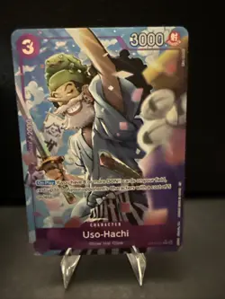Uso-Hachi ST18-001 Royal Blood One Piece CCG Japanese Card Alt Art Foil - Image 1