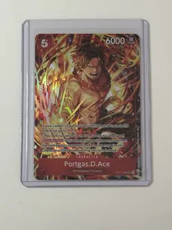 Portgas.D.Ace (Illustration Box Vol.5) ST15-005 One Piece Promotion Card Foil - Image 1