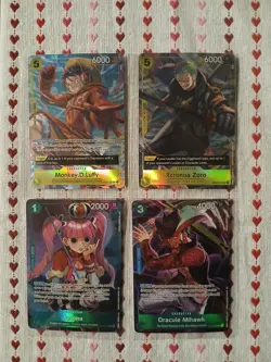 One Piece TCG Illustration Box Vol 3 & 4 Promos Set (ONLY FOR CCGEMSTONES777) - Image 1