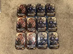 One Piece TCG Mini Tins Vol. 2 Bundle Lot Of 12 New Sealed - Image 1