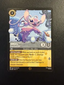 Disney Lorcana Angel Experiment 624 Legendary Non-foil Winterspell - Image 1